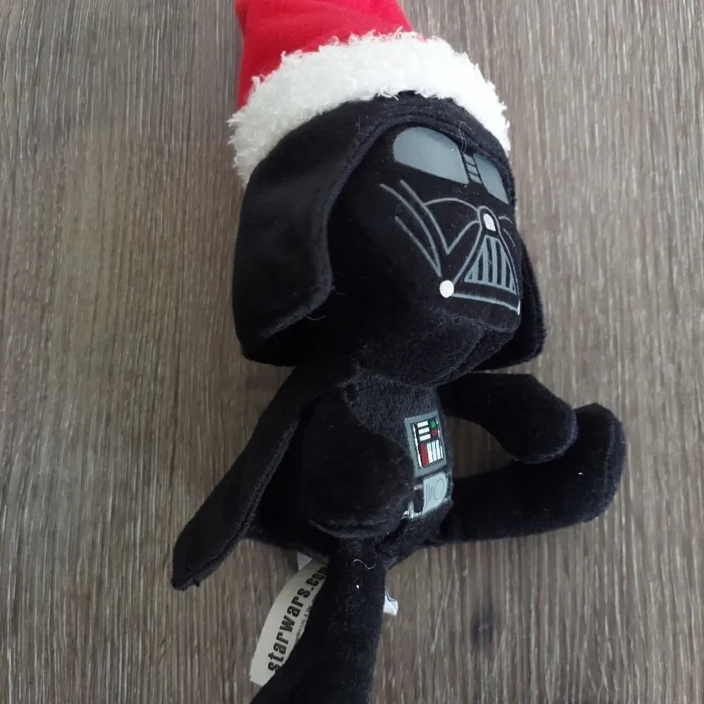 Star Wars 2012 Darth Vader Plush Toy w/ Christmas Santa Hat